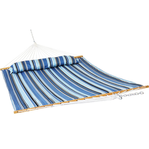 Sunnydaze Quilted Fabric Hammock Misty Beach product