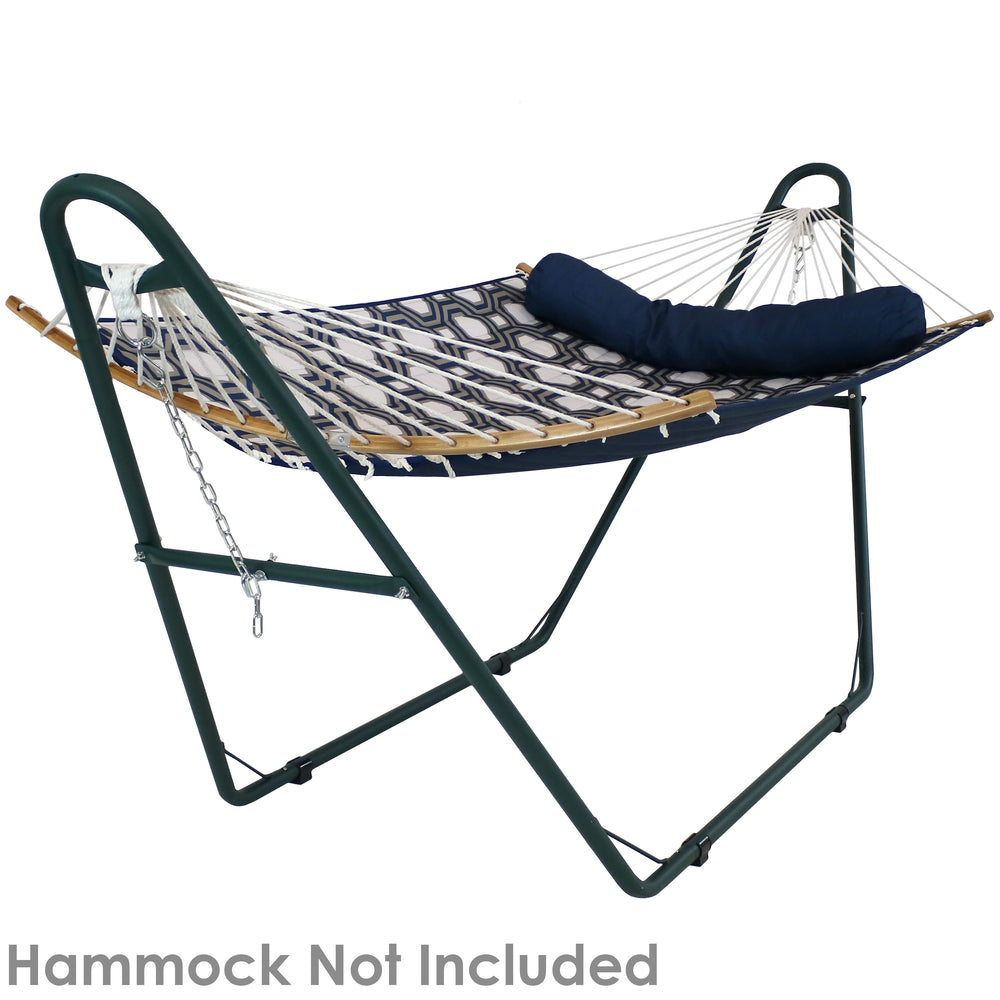 Universal Multi-Use Heavy-Duty Hammock Stand Green detail