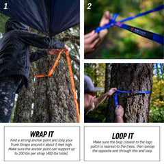 Trunk Straps Hammock Suspension Straps