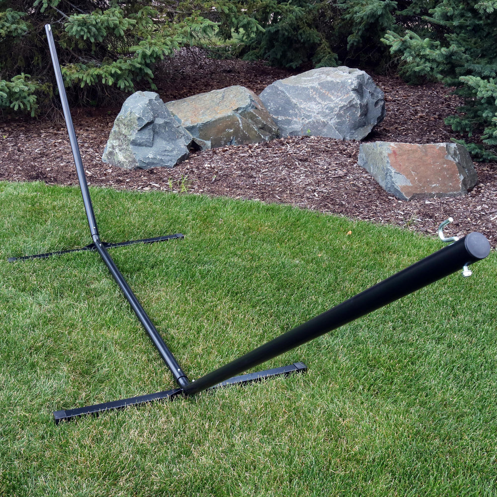 Heavy-Duty Steel Hammock Stand 12ft Black detail