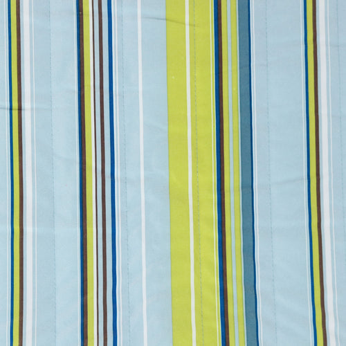 Sunnydaze Quilted Fabric Hammock Blue and Green dimensions