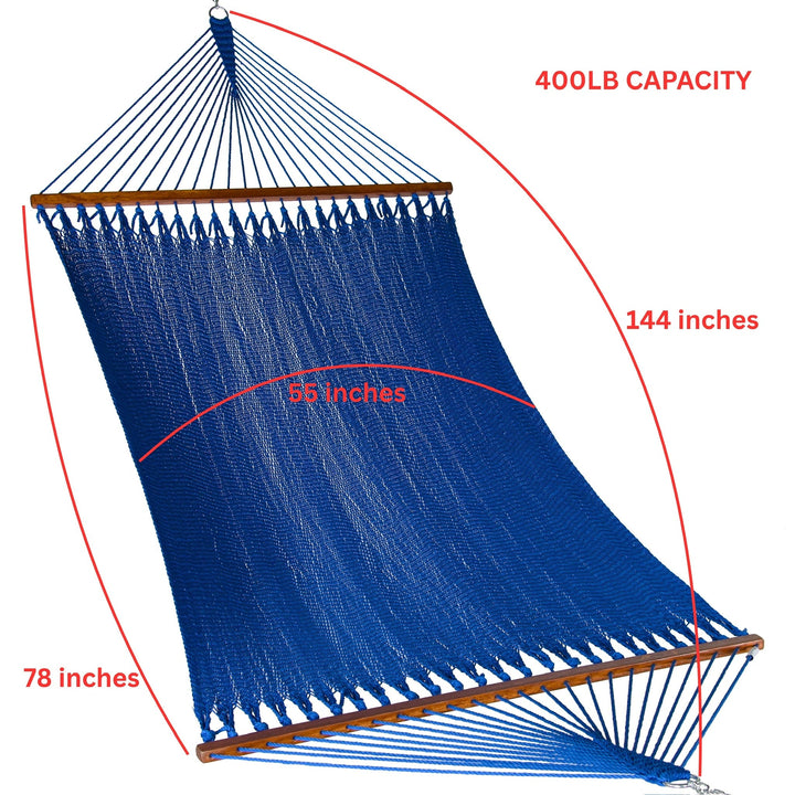 Island Oasis Hammock - Dark Blue