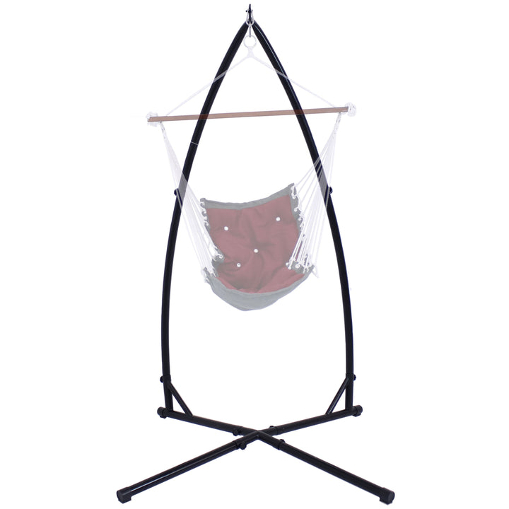 Sunnydaze X-Frame Steel Stand for Hammock Chairs
