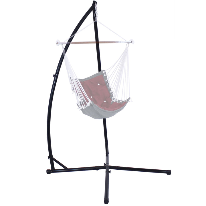Sunnydaze X-Frame Steel Stand for Hammock Chairs