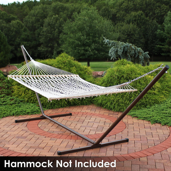 Sunnydaze Heavy-Duty Steel Hammock Stand, 12&