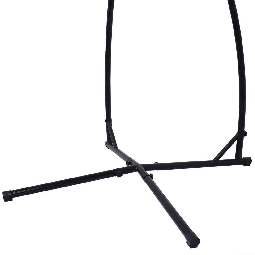 Sunnydaze X-Frame Steel Stand for Hammock Chairs