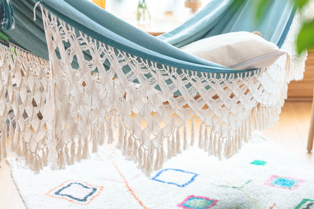 Bossanova Fjord Organic Cotton Brazilian Kingsize Hammock