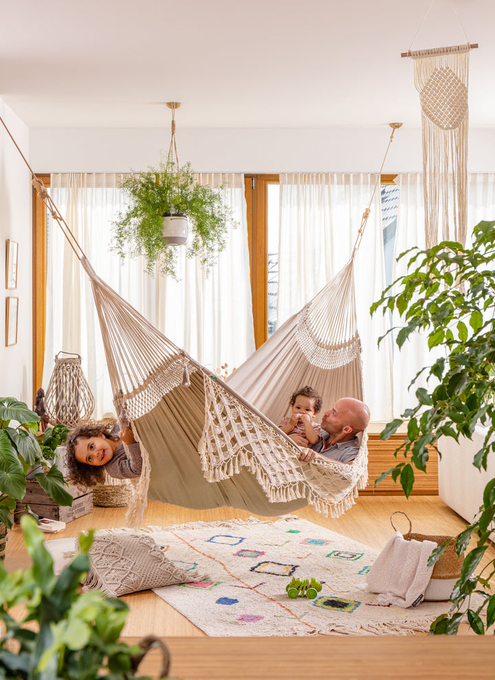Bossanova Muscade Organic Cotton Brazilian Kingsize Hammock