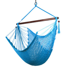 Basic Rope Hammock Chair – Light Blue
