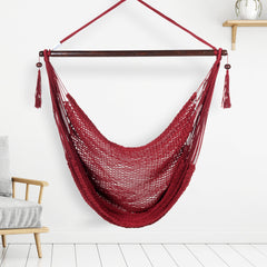Basic Rope Hammock Chair – Red