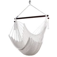 Basic Rope Hammock Chair – White
