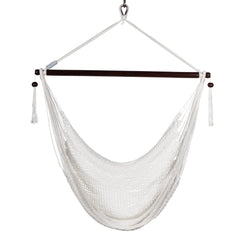 Basic Rope Hammock Chair – White