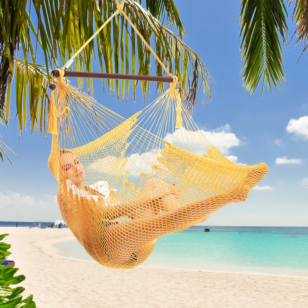 Caribbean Hammock Chair - Yellow