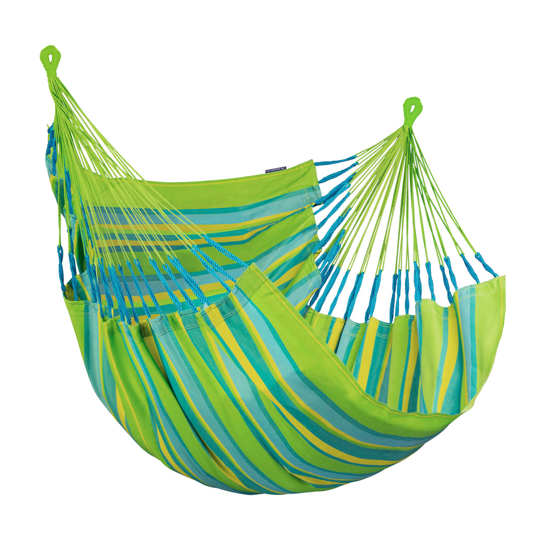 LA SIESTA Cumbia Outdoor Lime King Hammock Chair