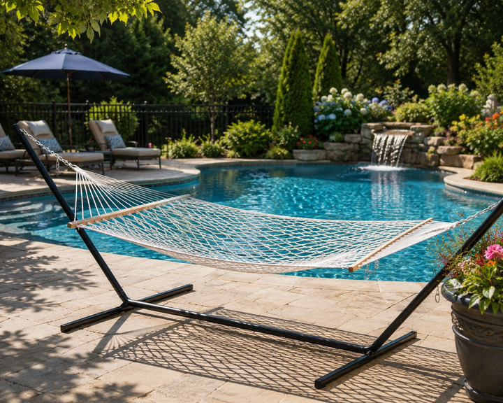 Double Wide 2-Person Spreader Bar Rope Hammock