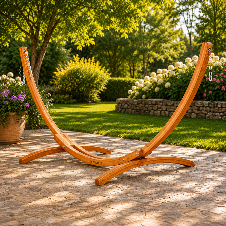 Maera Eucalyptus – FSC™ Certified Eucalyptus Stand for King Size Hammocks
