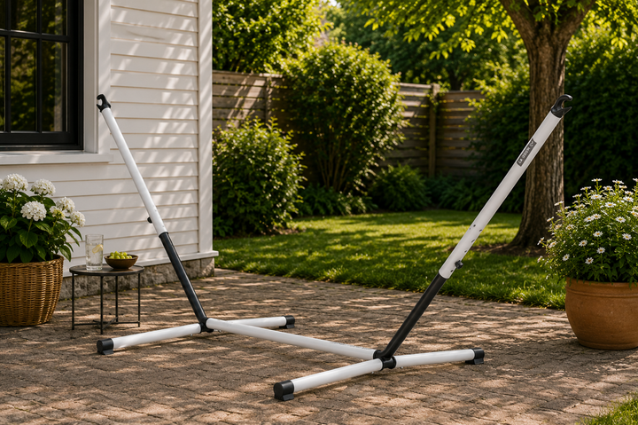 Nautico Cool Grey - Galvanized Steel Stand for Single Hammocks