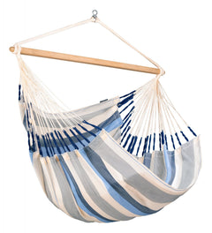 LA SIESTA Domingo Sea Salt Comfort Hammock Chair