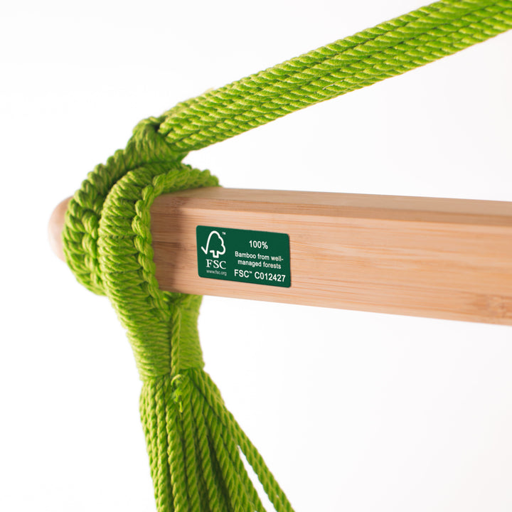 Domingo Lime – Weather-Resistant Hammock Chair