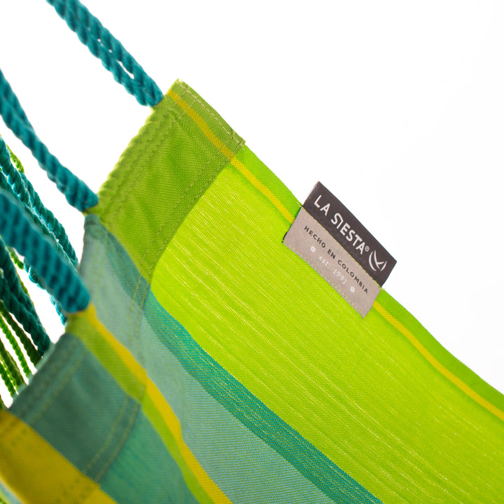Cumbia Outdoor Lime – Weather-Resistant King Size Hammock Chair