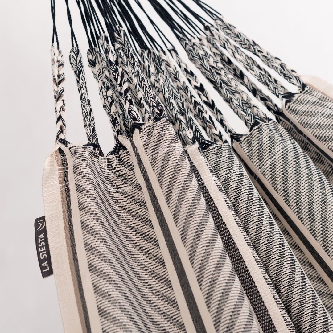 Flora Zebra - Organic Cotton Kingsize Hammock