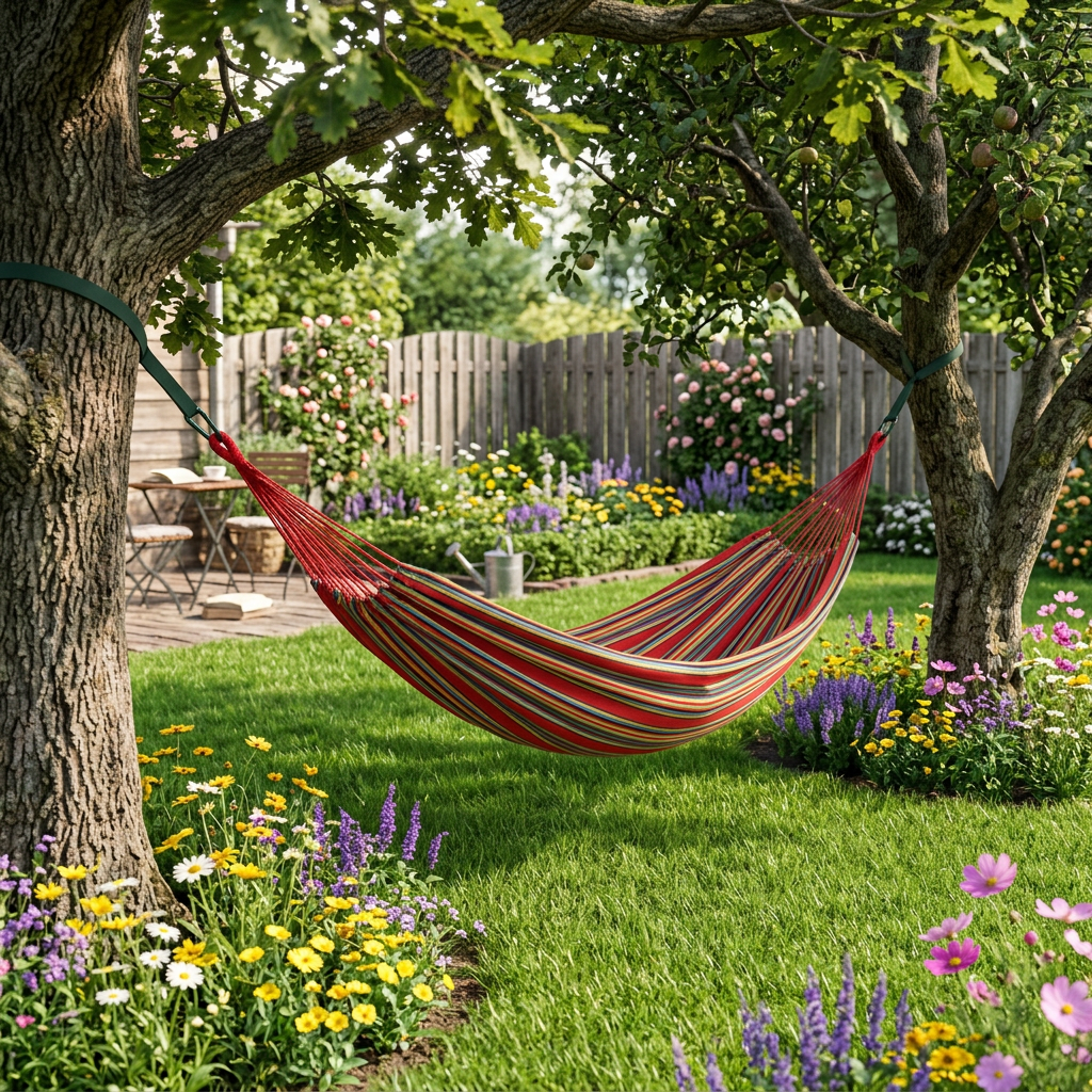 Cotton Double Brazilian Hammock – Sunset