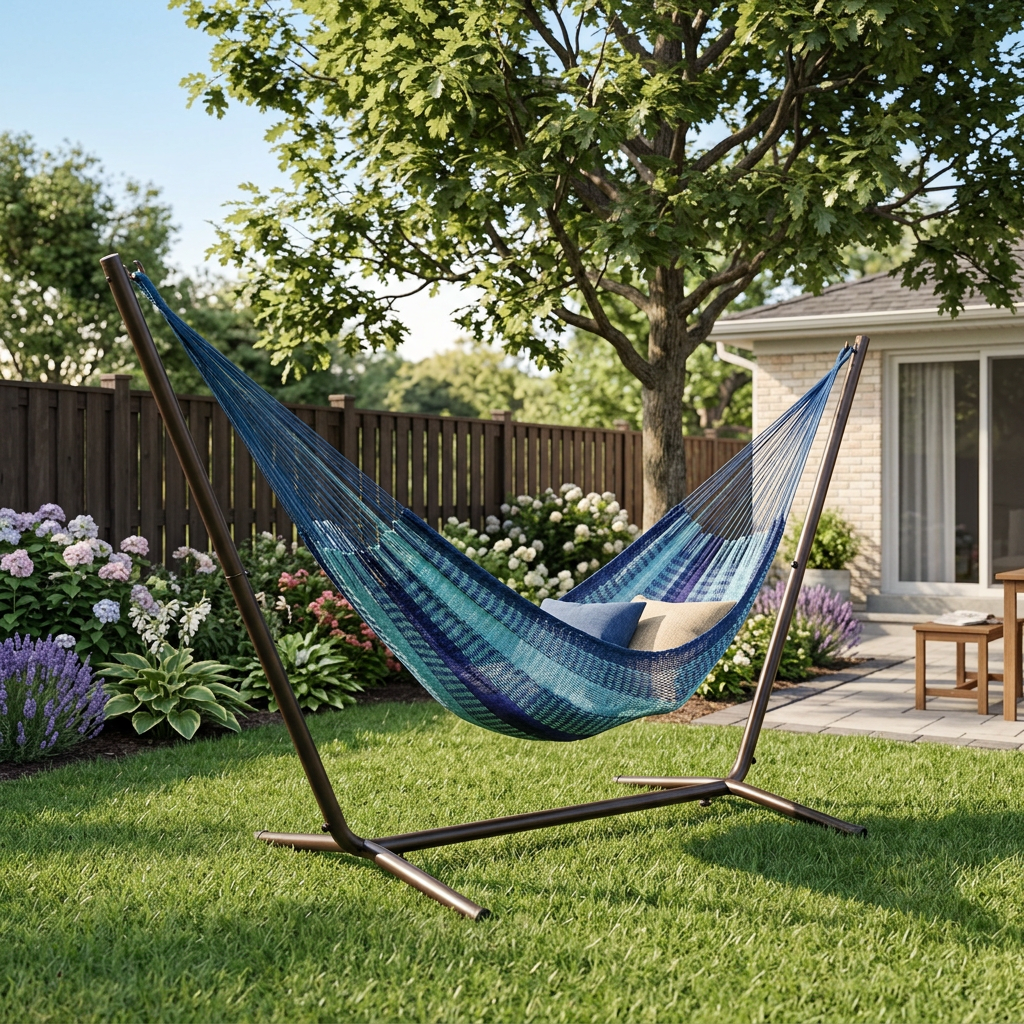 Sundrifter Handwoven Cotton Mayan Hammock