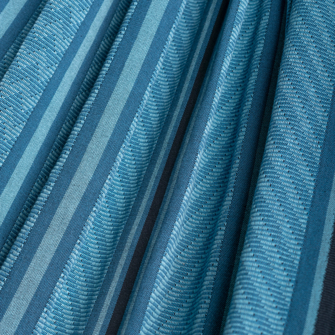 Flora Blue Zebra – Organic Cotton Hammock
