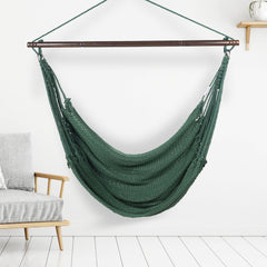Lounge Rope Hammock Chair – Green