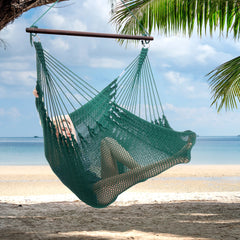 Lounge Rope Hammock Chair – Green