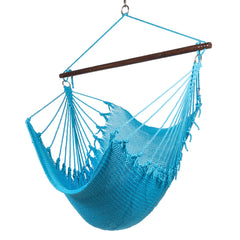 Lounge Rope Hammock Chair – Light Blue