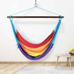 Lounge Rope Hammock Chair – Rainbow