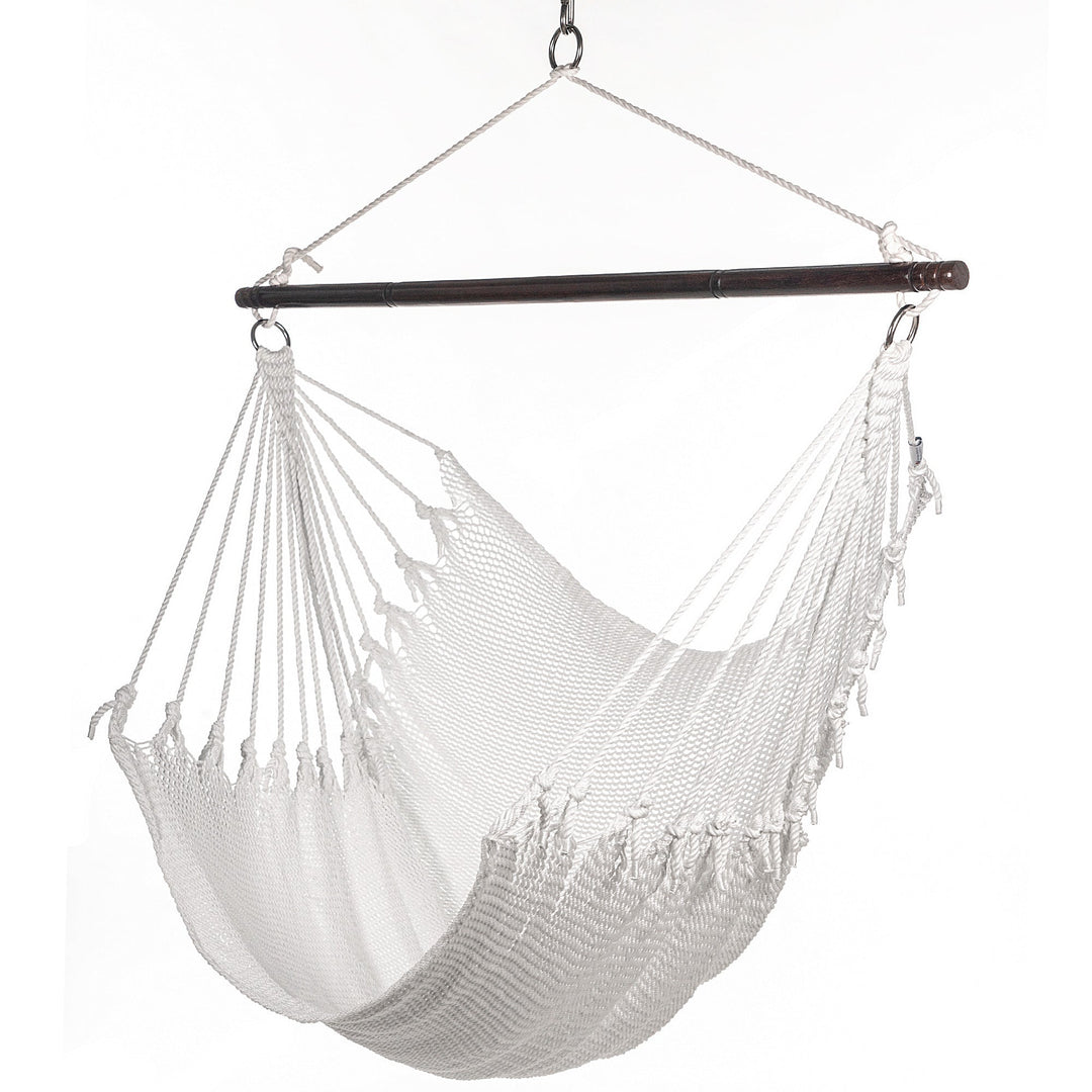 Jumbo Caribbean Hammock Chair - White