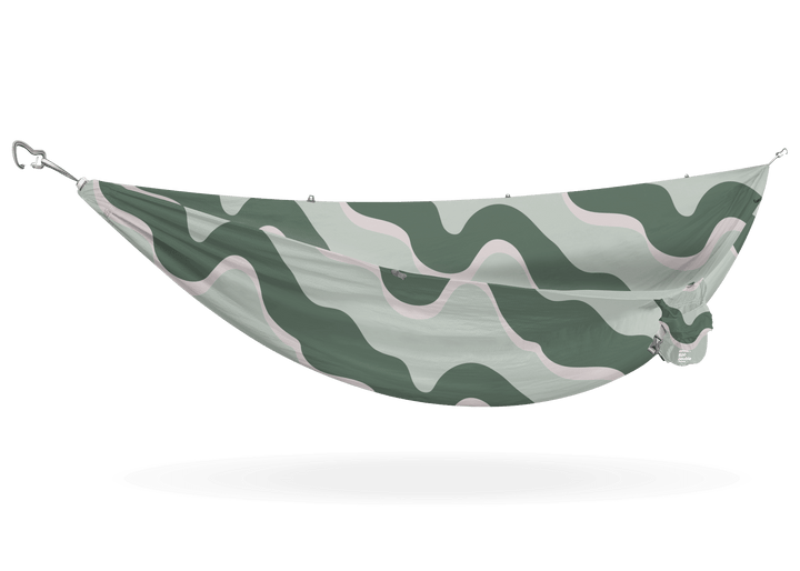Roo Double Printed Lightweight 2-Person Camping Hammock