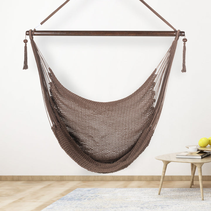 Large Caribbean Hammock Chair - Mocha