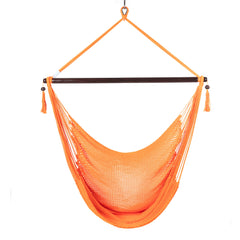 Comfort Rope Hammock Chair – Orange