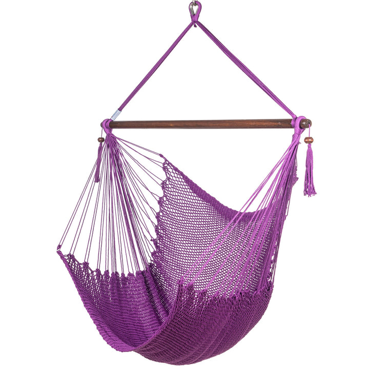 Large Caribbean Hammock Chair - Purple