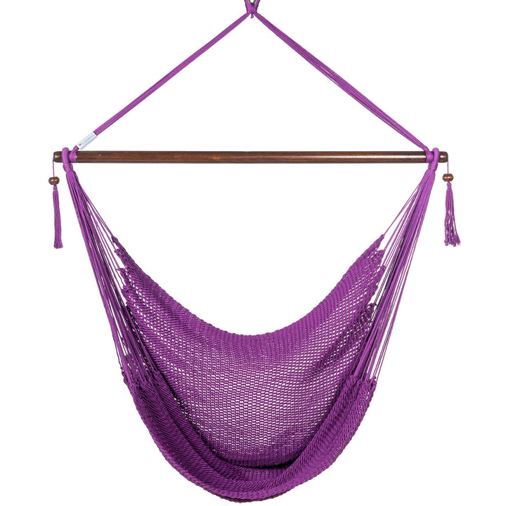 Large Caribbean Hammock Chair - Purple