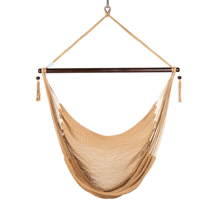 Large Caribbean Hammock Chair - Tan