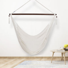 Comfort Rope Hammock Chair – White