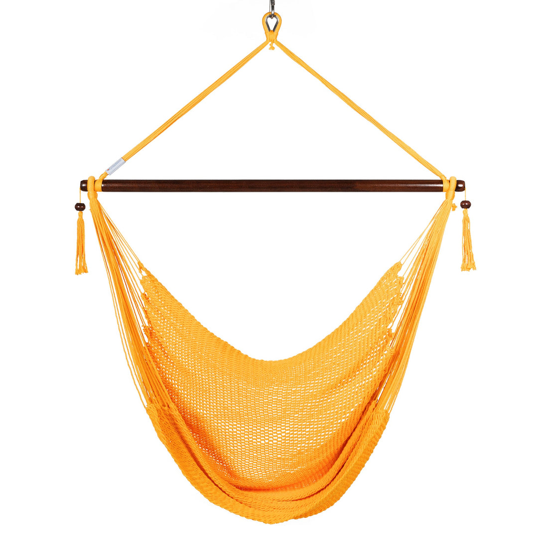 Large Caribbean Hammock Chair - Yellow