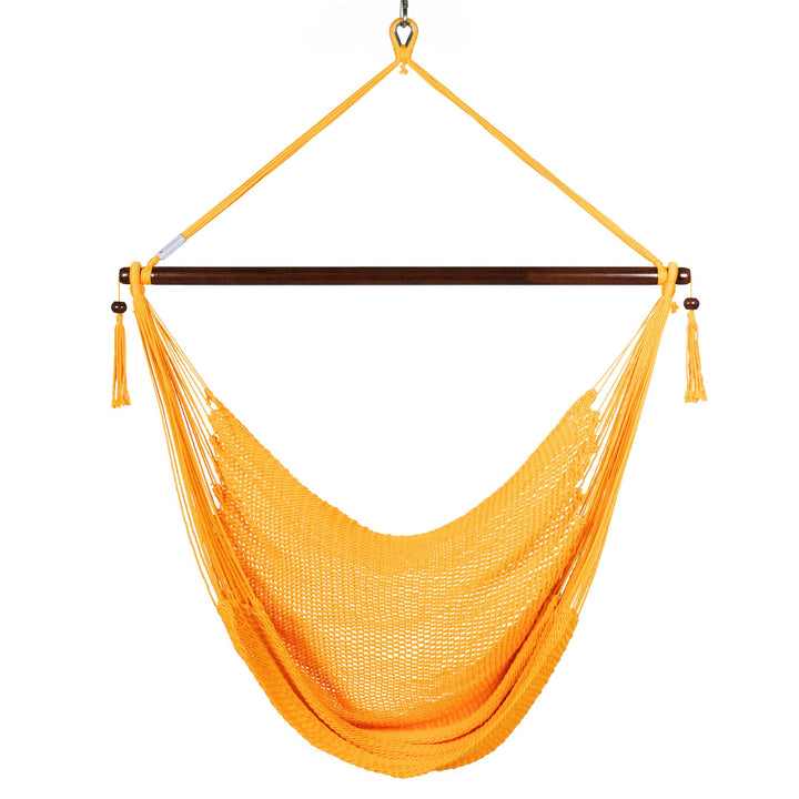 Large Caribbean Hammock Chair - Yellow