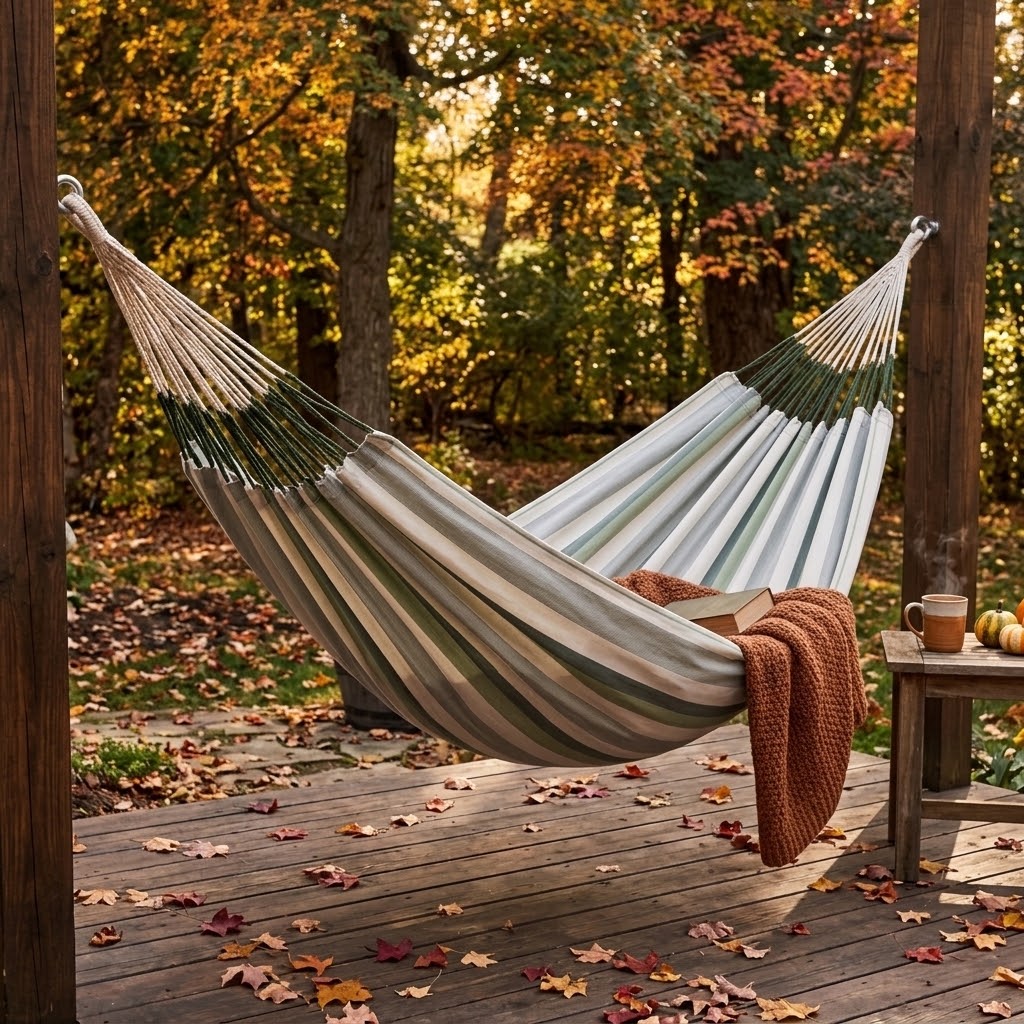 LA SIESTA Brisa Weather-Resistant Colombian Kingsize Hammock, 2-Person, Polypropylene, 440 lb Capacity, No Spreader Bars - Cedar