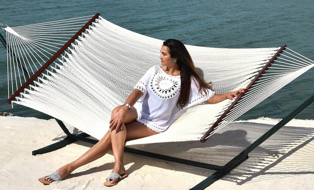 Island Oasis Hammock - Cream