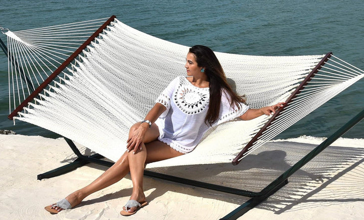 Island Oasis Hammock - Cream