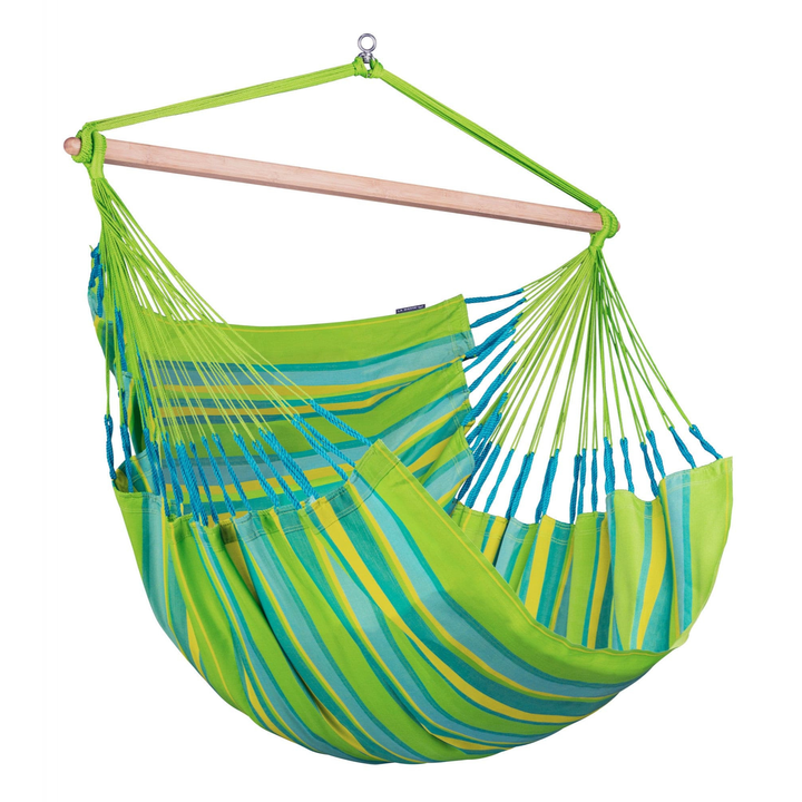Domingo Lime - Weather-Resistant Kingsize Hammock Chair