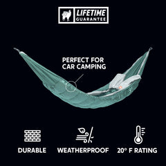 Evolution 20° Synthetic Single Cold-Weather Sleeping Bag Hammock