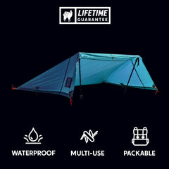 Moab 6-in-1 Single Camping Hammock &amp; Shelter – Green