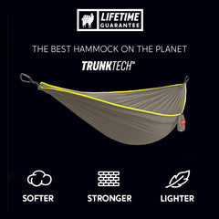 TRUNKTECH Everyday Camping &amp; Travel Hammock