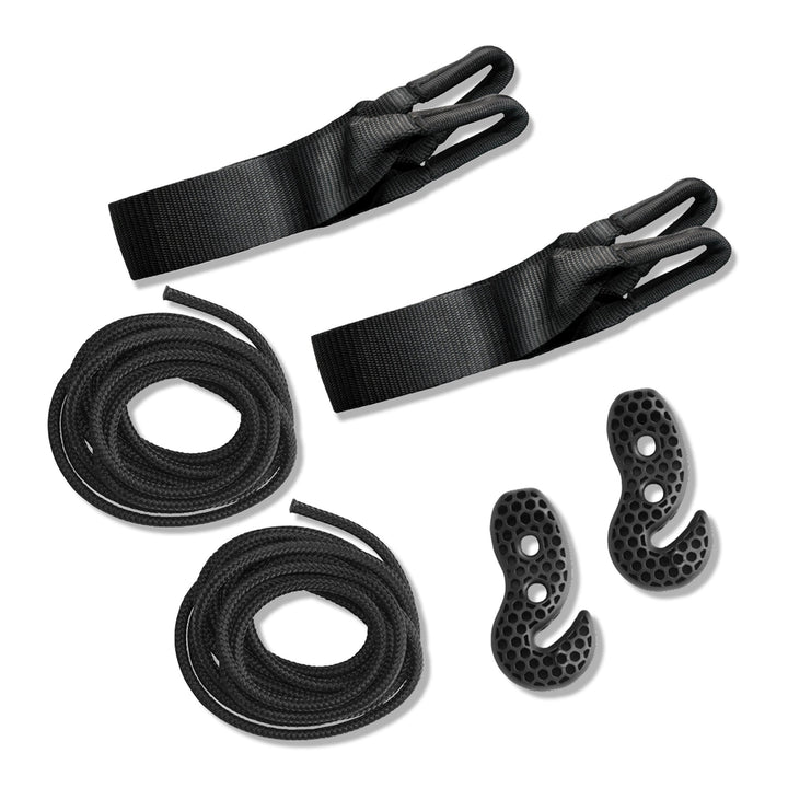 TreeMount 2rope Black - Tree and Pole Suspension Set for Hammocks